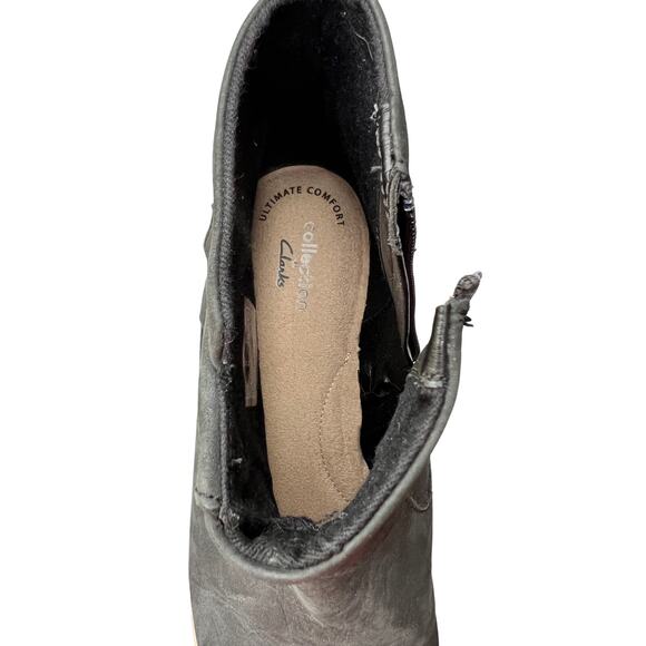 Women's Clarks Camzin Dime Size 9 Ankle Boots - Picture 4 of 9